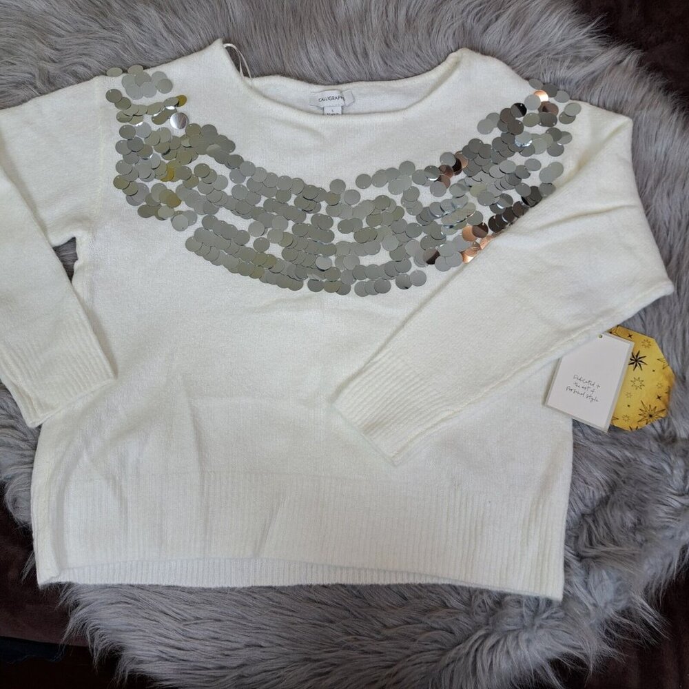 Calligraphie Cozy Sweater Size Large